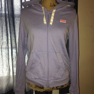 Victoria’s Secret PINK Purple Large Graphic Hoodie